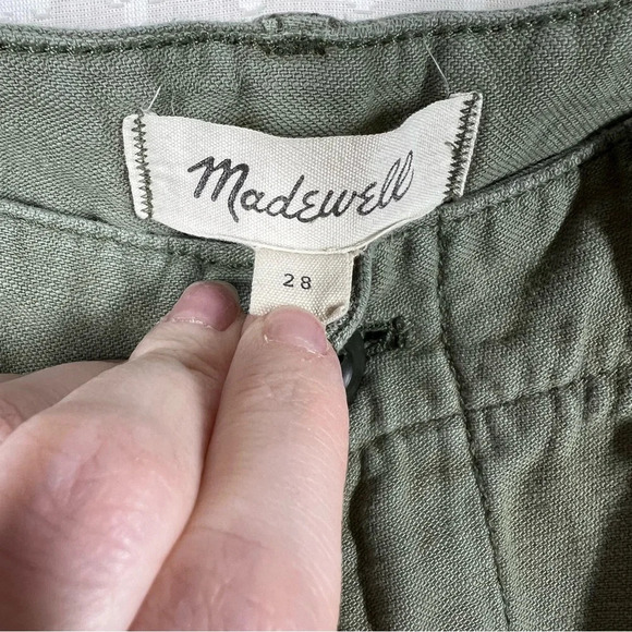Madewell Green Griff Tapered Fatigue Cargo Pants - Picture 5 of 7